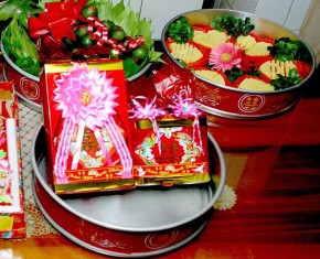 Mâm quả cưới miền Bắc đầy đủ nhất đậm chất truyền thống