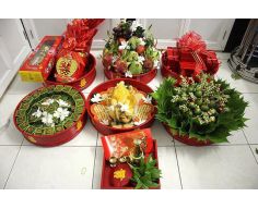 6 mâm quả đám cưới miền Nam theo phong tục truyền Việt Nam