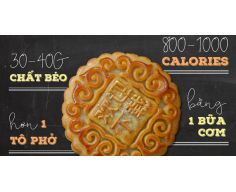 Bánh trung thu bao nhiêu calories? Có ảnh hưởng đến cân nặng của bạn