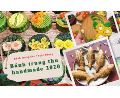 Bánh trung thu handmade TPHCM - Xu hướng tiêu dùng 2020