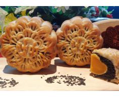 Hướng dẫn cách làm bánh trung thu mè đen hấp dẫn thơm ngon