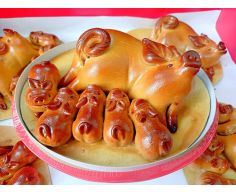 Cách làm bánh trung thu mini hình con vật ngộ nghĩnh, đáng iu cho bé