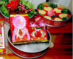 Mâm quả cưới miền Bắc đầy đủ nhất đậm chất truyền thống