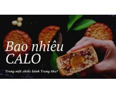 Một cái bánh trung thu bao nhiêu calo? Ăn bánh trung thu có mập không?