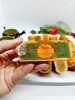 Bánh trung thu nhân hạt sen trà xanh