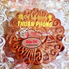 Bánh trung thu đậu đỏ 2 trứng