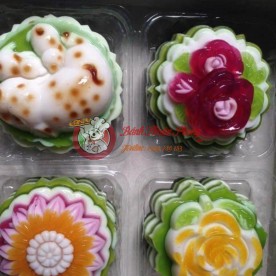 Bánh trung thu rau câu đậu xanh