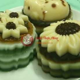 Bánh trung thu rau câu trà xanh