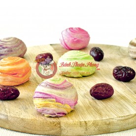 Bánh Lột Da Hồng Kông Ngũ Sắc