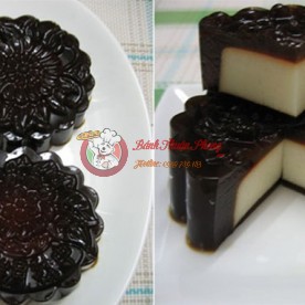 Bánh trung thu rau câu nhân bánh Flan